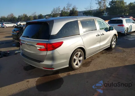 2020 Honda Odyssey Ex-L/Ex-L W/Navi Res from USA, damaged, VIN 5FNRL6H74LB028005